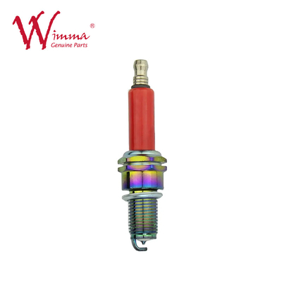 Motor Spark Plug D8TC 9mm Untuk Suzuki Motors Nickel Alloy Performa Baik Warna Campuran