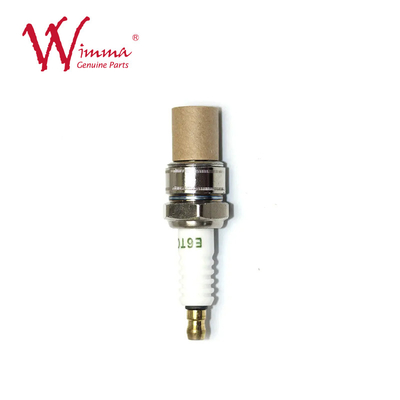 Suku Cadang Mesin Busi Sepeda Motor Tunggal Pengapian Iridium OEM E6TC / BP6HS / W6BC