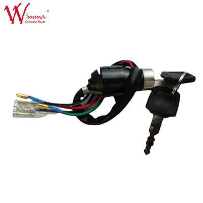 Motor Ignition Switch Assembly Untuk JH70 Tekan Button 4 Kawat Dengan 2 Kunci Kualitas Baik