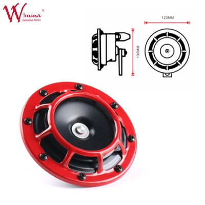 Motor Speaker Horn Super Loud Blast Tone Grill Mount 12v Listrik Horn 4ω Hitam