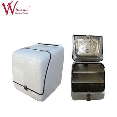 Kotak Pengiriman Serat Kaca FRP 166 L Jumbo Box Putih Dengan Lampu Led