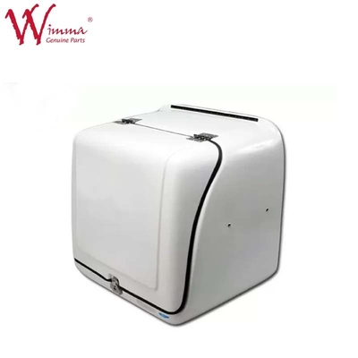 Kotak Pengiriman Serat Kaca FRP 166 L Jumbo Box Putih Dengan Lampu Led