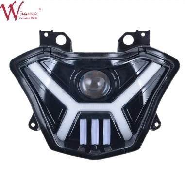 Lampu depan LED Hitam yang elegan untuk Kawasaki Z650 dan Versys X 300