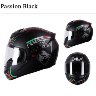 Helm Sepeda Motor Premium Nyaman Sesuai Desain Bergaya dan Aerodinamis Ventilasi Ditingkatkan Penggunaan Serbaguna Helm Moto
