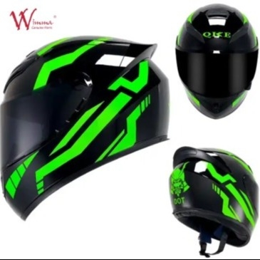 DOT Full Face Moto Helmet dengan Lining yang Bisa Dicuci Helm Sepeda Motor Harga Grosir Custom Logo Helmets Pabrik produsen