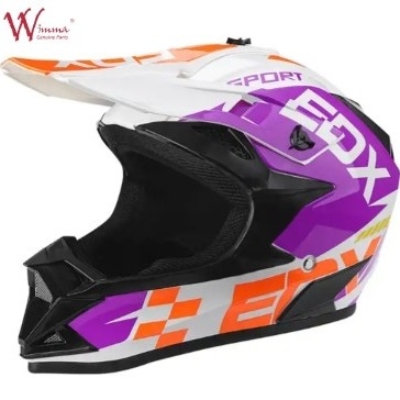 Motocross Sepeda Helm Sepeda Motor Helm Berturunan Sepeda Motor Bersepeda Motor Menunggang Untuk Pria Logo Custom DOT Sertifikasi