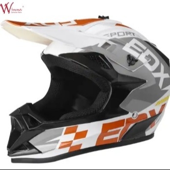 Motocross Sepeda Helm Sepeda Motor Helm Berturunan Sepeda Motor Bersepeda Motor Menunggang Untuk Pria Logo Custom DOT Sertifikasi