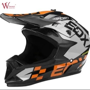Motocross Sepeda Helm Sepeda Motor Helm Berturunan Sepeda Motor Bersepeda Motor Menunggang Untuk Pria Logo Custom DOT Sertifikasi