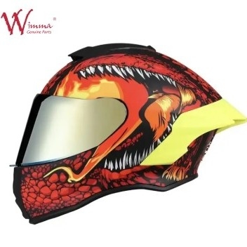 Full Face Helm Sepeda Motor Custom Logo ECE 22 06 Top Quality DOT Certified 709S New Style Hot Sale