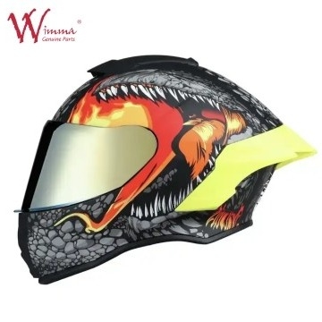 Full Face Helm Sepeda Motor Custom Logo ECE 22 06 Top Quality DOT Certified 709S New Style Hot Sale