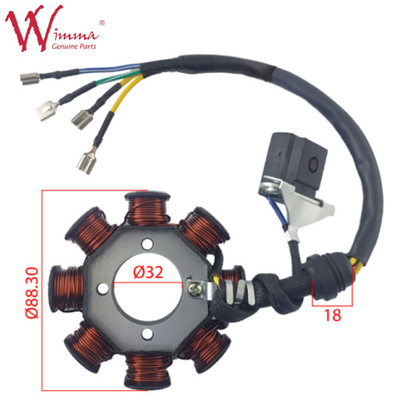 Sepeda motor Magneto Stator Coil Stator Comp suku cadang Aksesoris XY200GY6 Wimma Tembaga