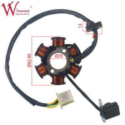 Sepeda Motor Magnetic Stator Coil Lengkap YX12530A 8 Pole Bagian Listrik