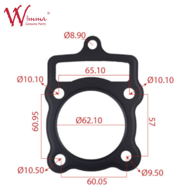 Motor Motor Cylinder Block Motorcycle Cylinder Kit ATV CG150 Alloy Aluminium