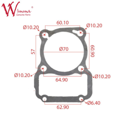 Motor Motor Cylinder Block Motorcycle Cylinder Kit ATV CG150 Alloy Aluminium