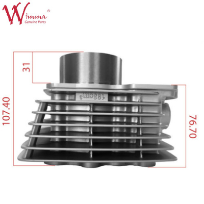 Cylinder Block Cylinder Kit Mesin Sepeda Motor OEM Kualitas CG200 ISO9001 Persetujuan Grosir