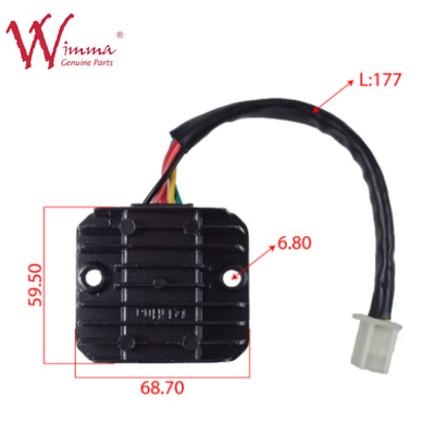 Motor Regulator rectifier Bagian listrik GY200 Sampel gratis 5-pin