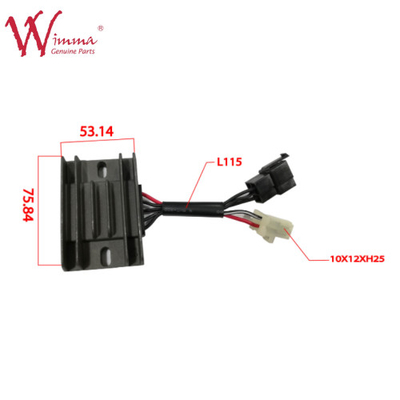 Motor Regulator Rectifier Hitam Warna Kualitas Baik QM200GY