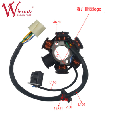 Sepeda Motor Magnetic Stator Coil Bagian Listrik Lengkap XY1258 ((2009) ISO9001 persetujuan