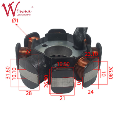 Sepeda Motor Magnetic Stator Coil Lengkap FX250AK47 ISO9001 Terdaftar