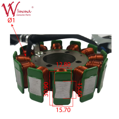 Sepeda Motor Magnetik Stator Coil Stator Comp DY200WOLF Kualitas Baik 8 Pole