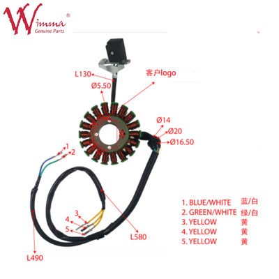 Motor Stator Coil Stator Comp Motorcycle Electrical Parts TNT150 Dengan Kualitas Baik