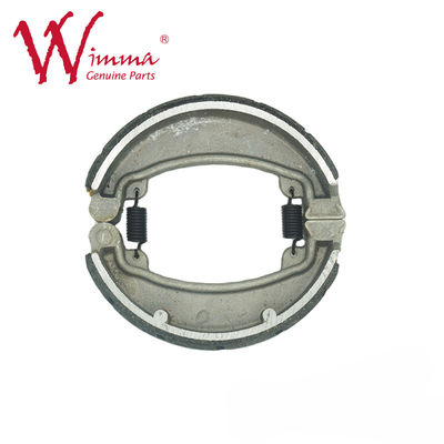 Sepatu rem Sepeda motor Bagian rem GL125145 Sepeda motor Hot Sale Hitam Slotted