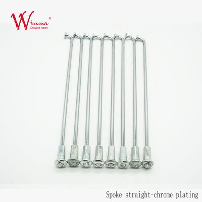 Sepeda Motor Spoke Set Dengan Puting A9G Depan Roda Belakang Spoke Perak WIMMA