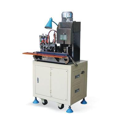 Kabel Cutting End Forming Machine, Mesin Kabel Otomatis 100 pcs / jam, Dia1-2.5mm