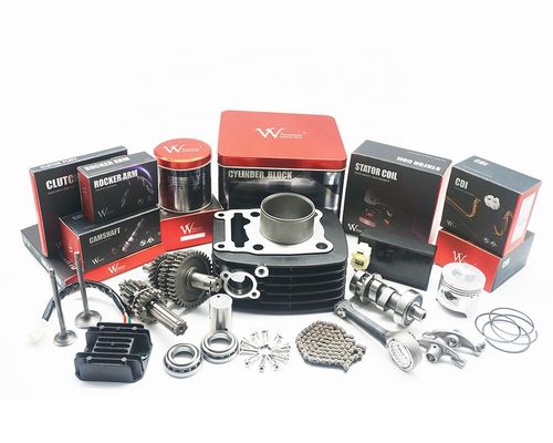 Piston And Ring Discover 125 4 Valve 0,50 Mesin Sepeda Motor suku cadang Grosir Murah