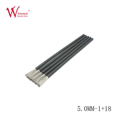 9*4.4 Kabel Kontrol Sepeda Motor Casing Luar Baja Plastik Kekuatan Tekanan Tinggi