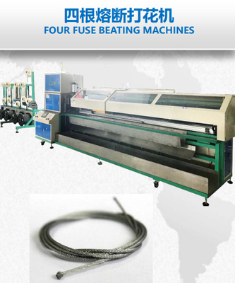 Mesin pemukul empat sekring Mesin kabel otomatis Wire Feeding 4.5mm Plasma